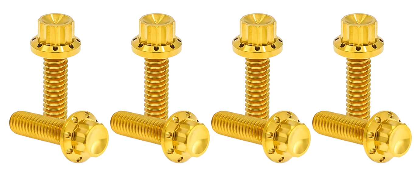 Arlen Ness Lifter Block Titanium 12-POINT Bolt Kits – Hardware