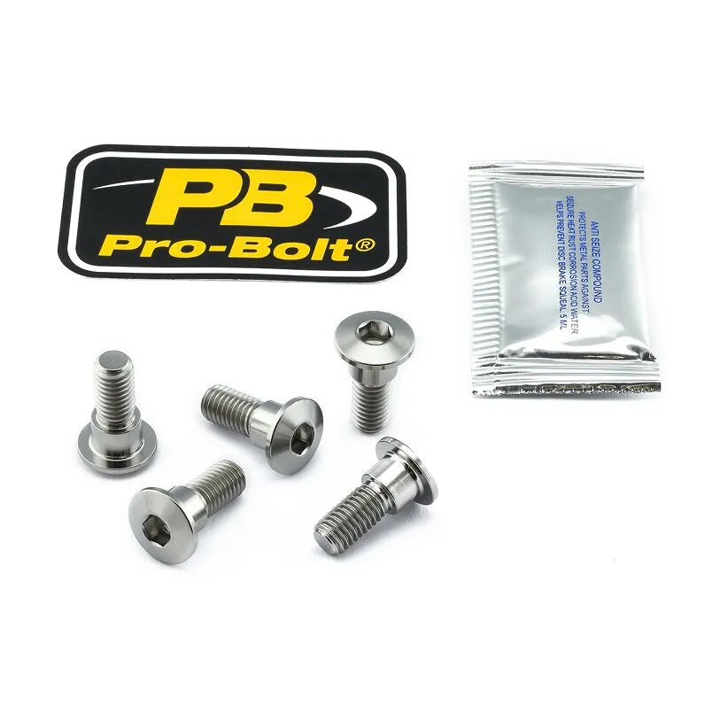 Pro Bolt Titan Bremsrotor-Befestigungsbolzen-Satz