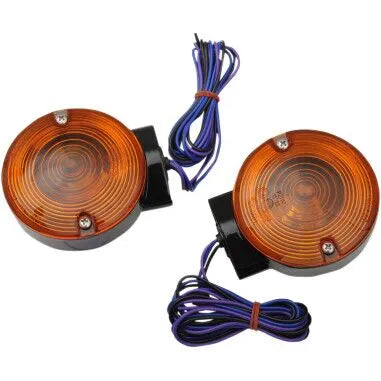 Drag Specialties Turn Signals - Amber Lens