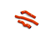 Samco Sport Radiator Hose Kit - Orange Silicone
