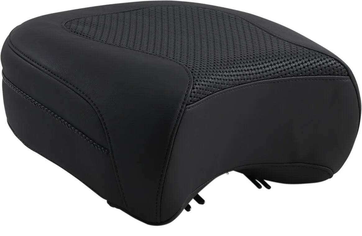 Mustang Textured Police Air Ride Seat - For Harley Davidson