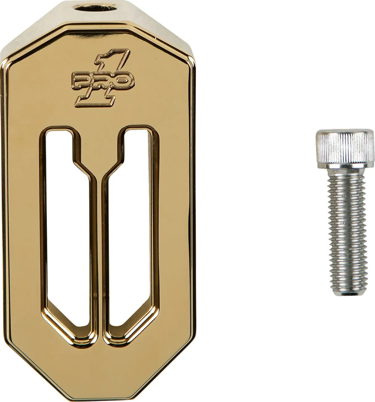 Pro-one Touring Brake Peg - Gold Billet Aluminum