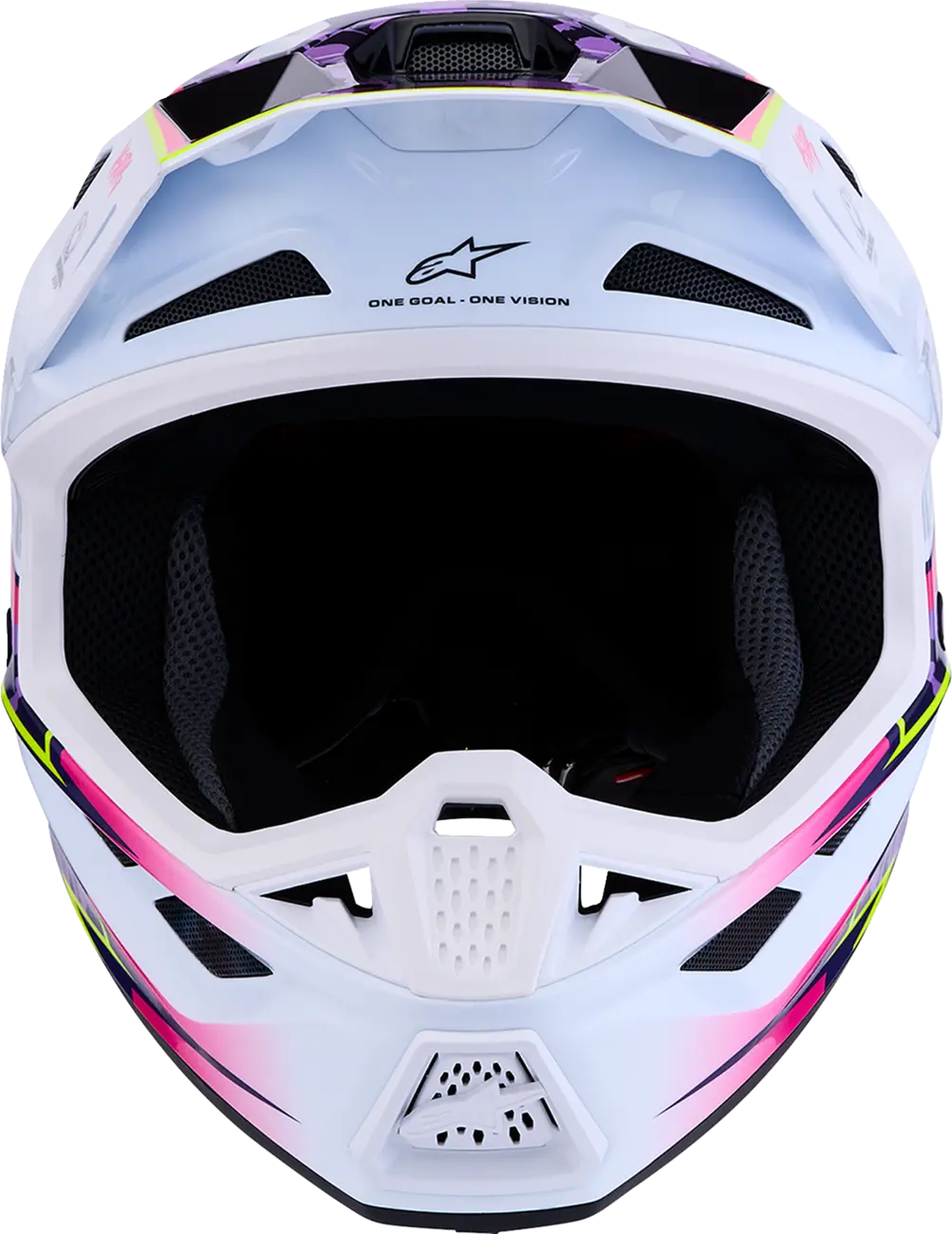 Alpinestars SM7 Blaster Helmet Purple/Pink/White