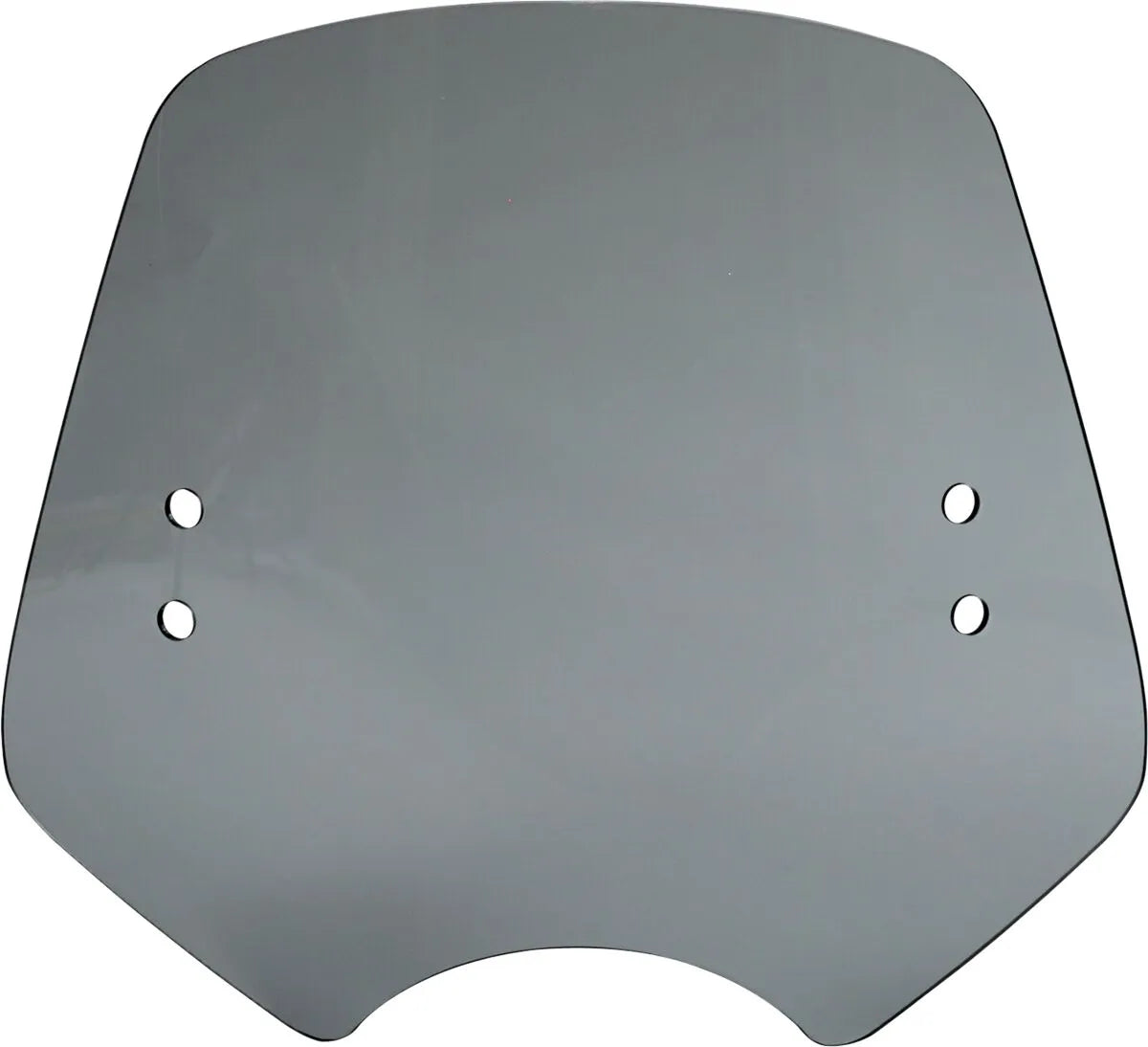 Memphis Shades Shooter Windshield - Black Smoke