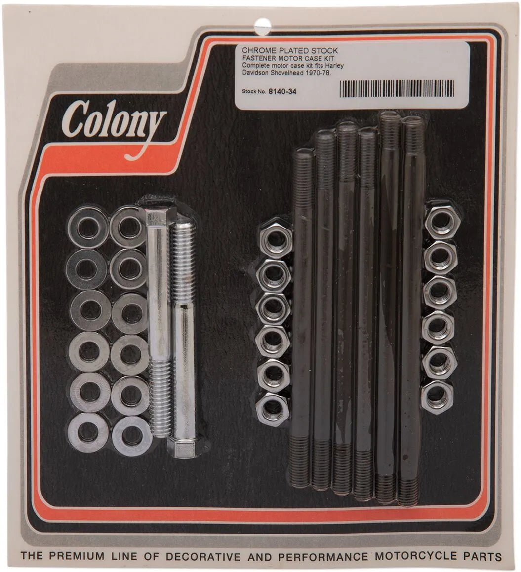 Colony Chrome Hardware Kit For Motor Case