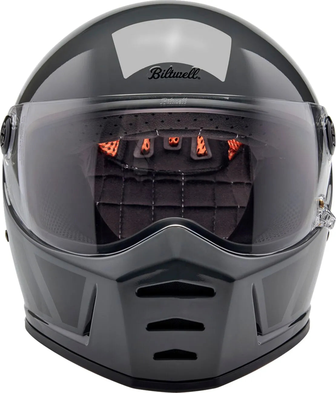 Biltwell Lane Splitter Helmet Gloss Storm Inertia