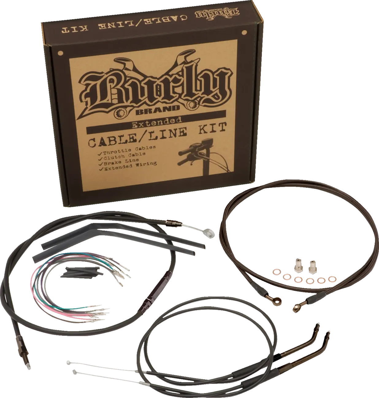 BURLY BRAND Jail Bar Cable Kit for T-Bars