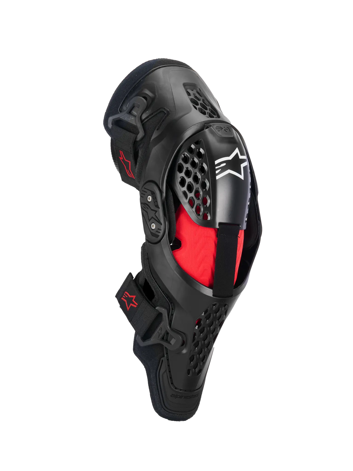 Alpinestars SX-1 Plasma Knee Guards Black/Red/Gray