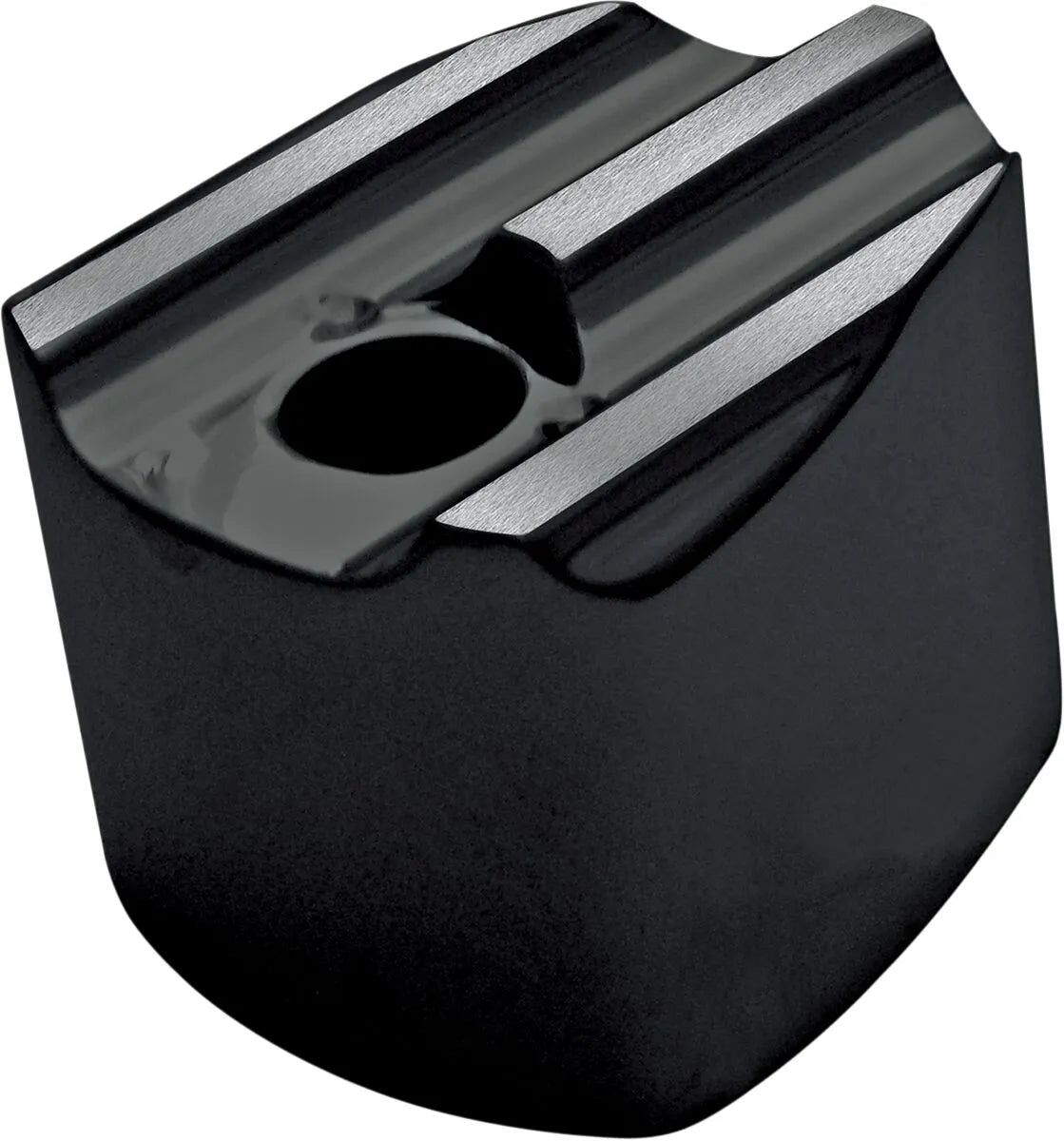 Covingtons Ignition Switch Cover - Black Aluminum