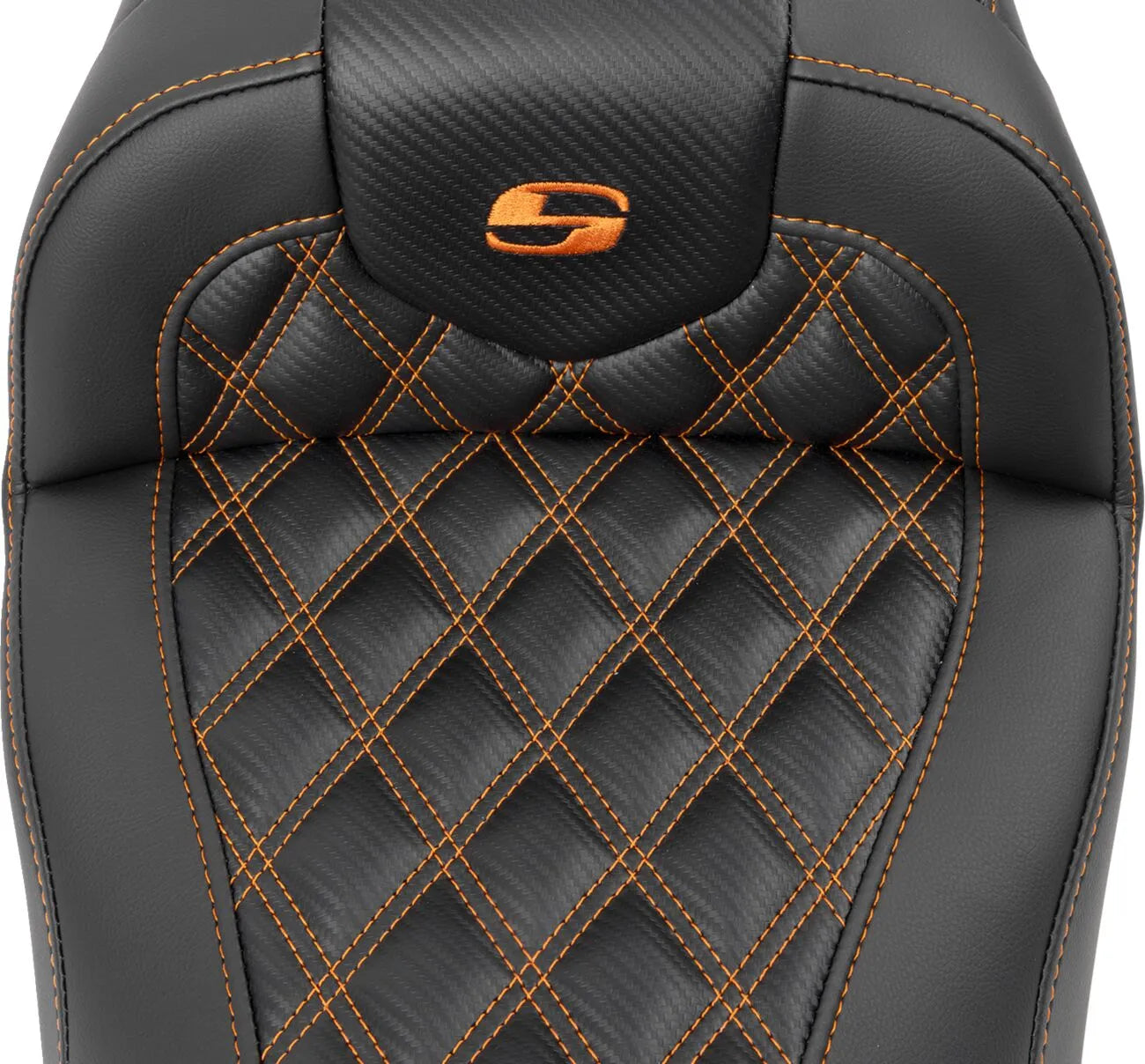 Saddlemen Roadsofa Lattice Stitch Seat - For Harley Davidson