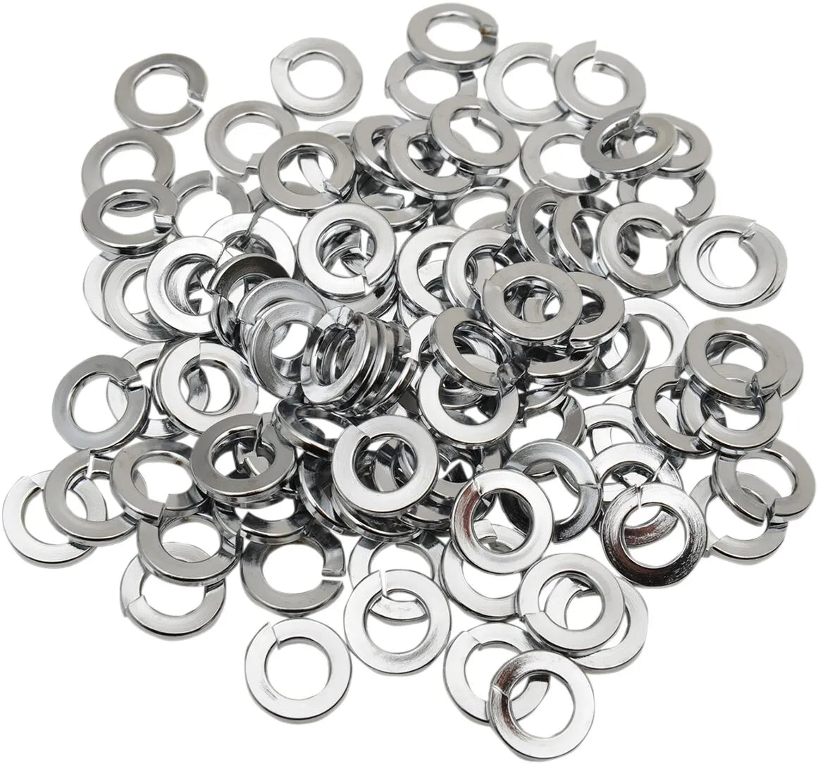 Drag Specialties 1/4" Chrome Lock Washer