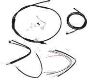BURLY BRAND Complete Handlebar Cable/Line Kit for Ape Hangers