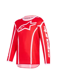 Alpinestars Youth Fluid Apex Jersey - Red/White