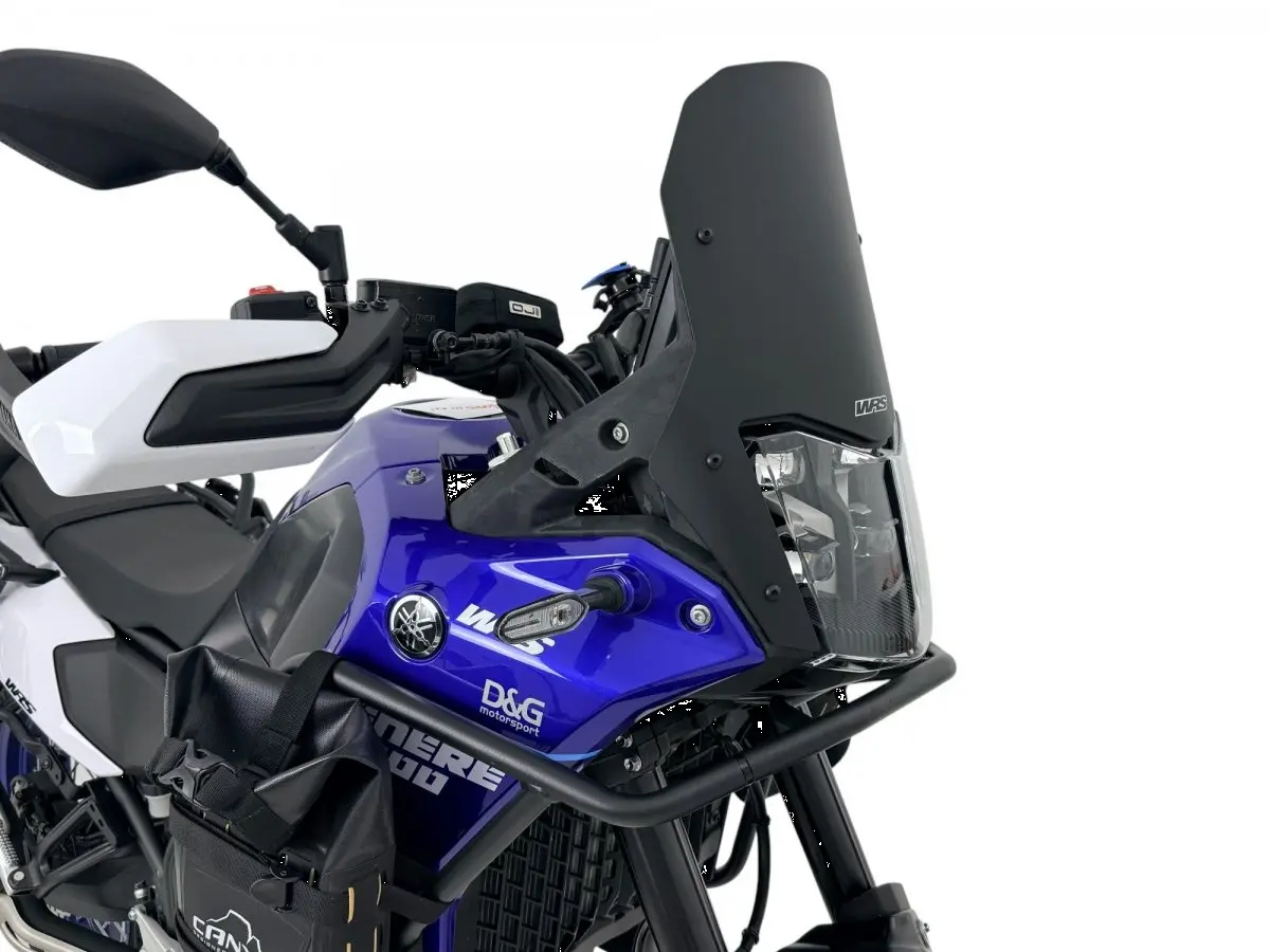 WRS Enduro Motorcycle Windscreen - 3.5cm Lower