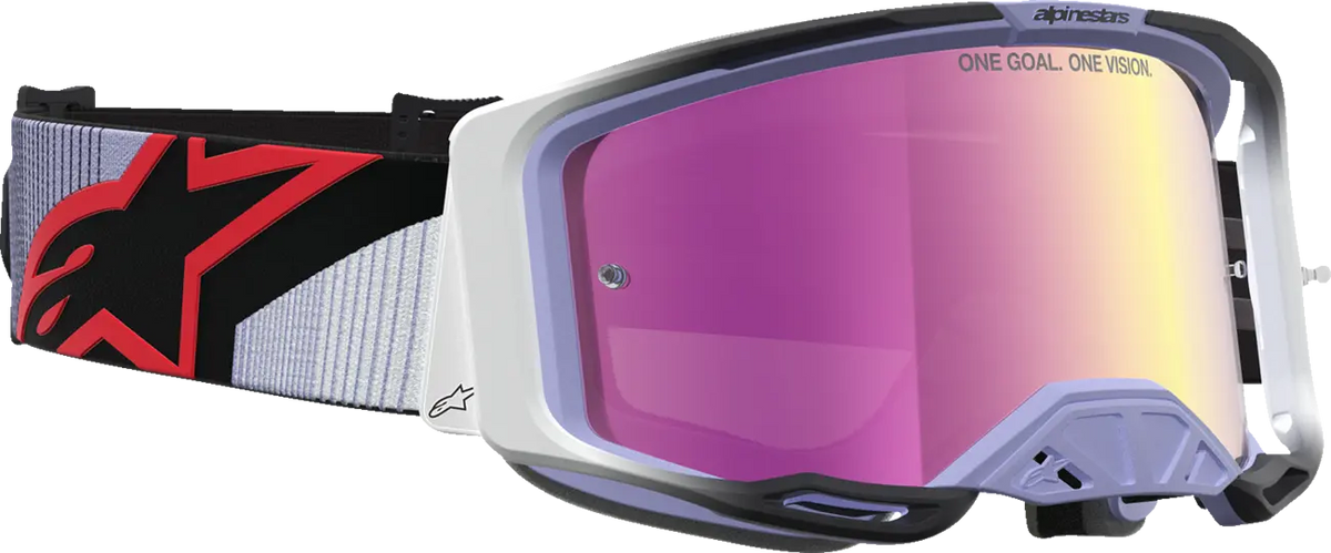 Alpinestars Vision 8 Maven Goggle LAV Black Mirror-Pink