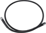 Drag Specialties Universal Bremsleitung 32" Schwarz Vinyl