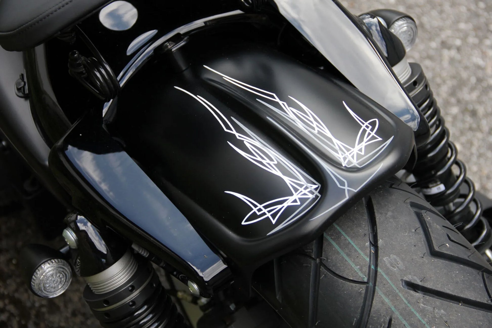 Cult Werk Old School Rear Fender for Sportster