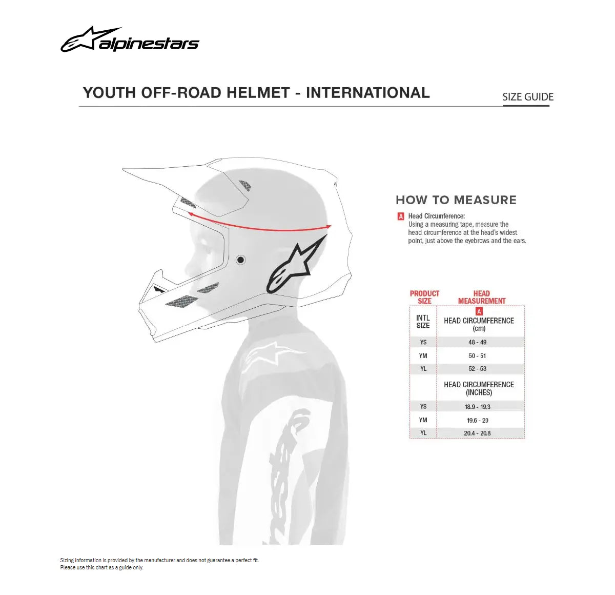 Alpinestars SM3 Falcon Youth Helmet