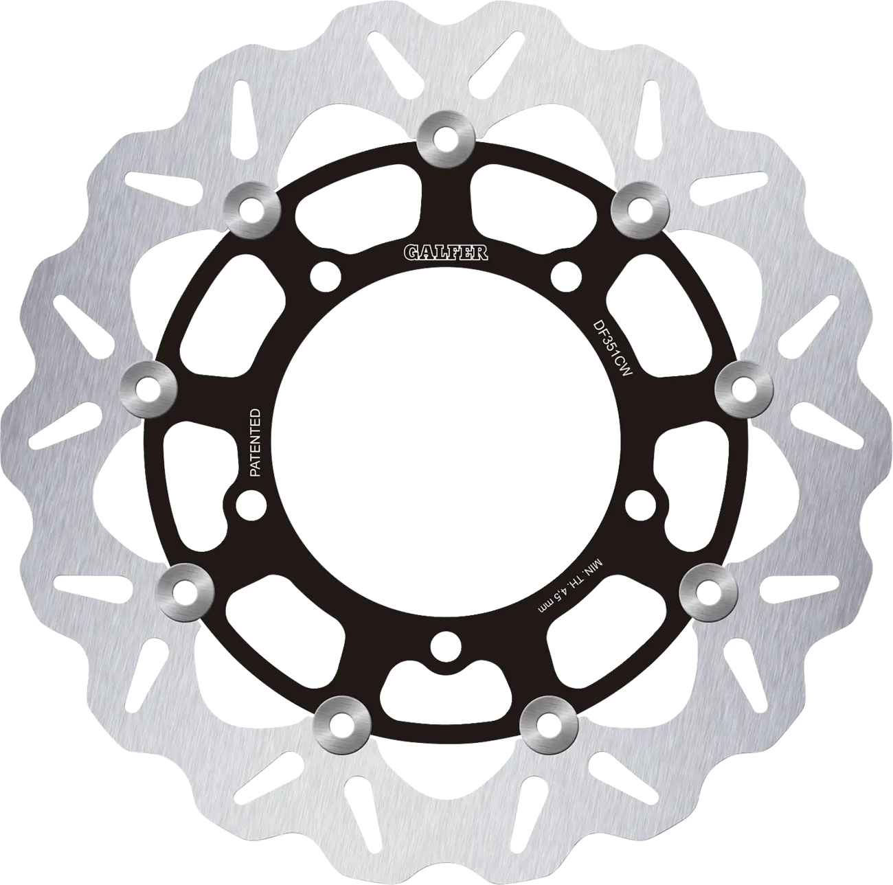 Galfer Brake Rotors For Motorcycles - 310mm Stainless Steel