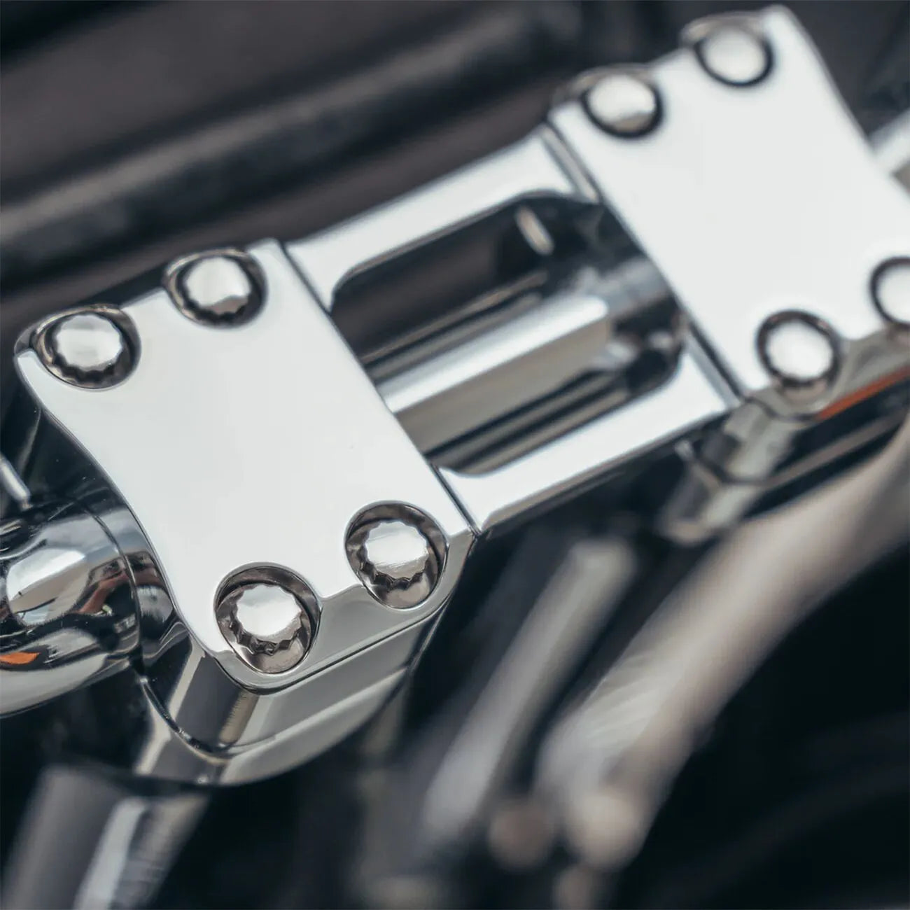 Trask Assault Handlebar Risers - 4" Chrome