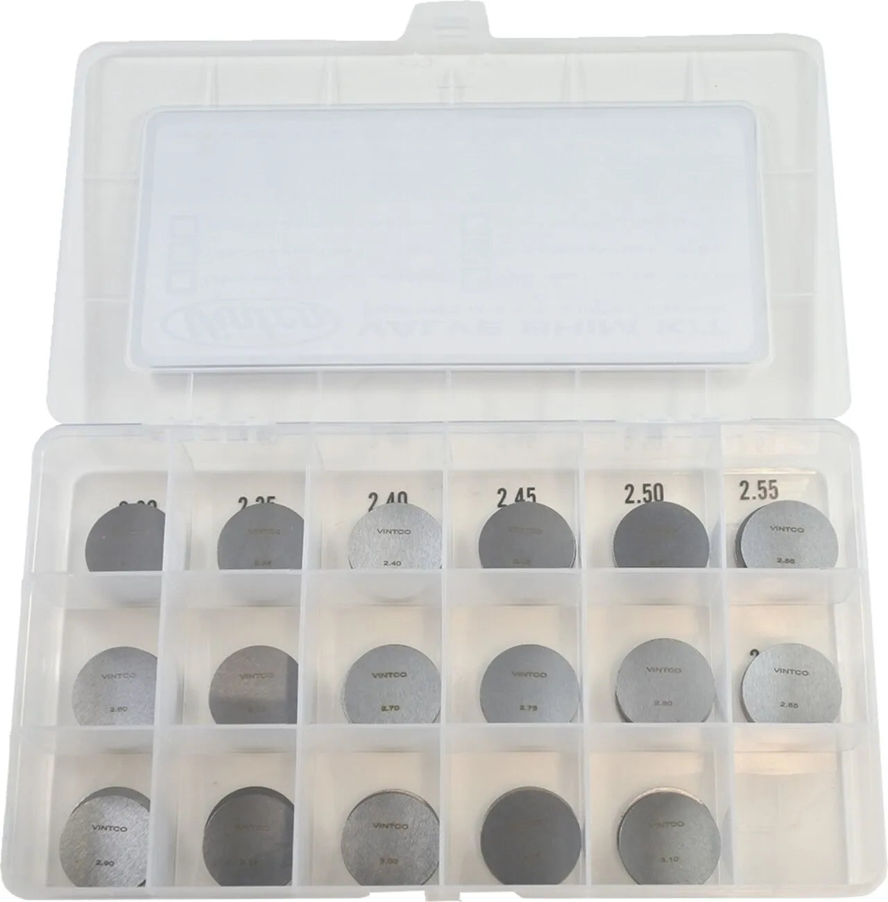 Vintco Valve Shim Kit - 25mm Shims
