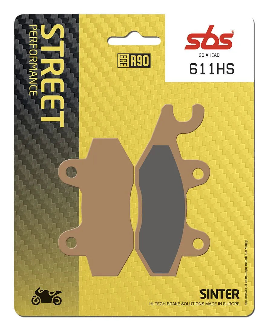 Sbs Hs Street Excel Sintered Bremsbeläge Vorne - Vorne & Hinten