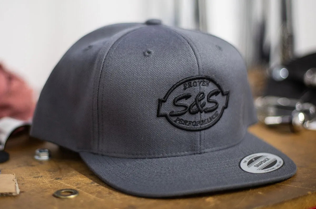 S&S Cycle Snapback Hat