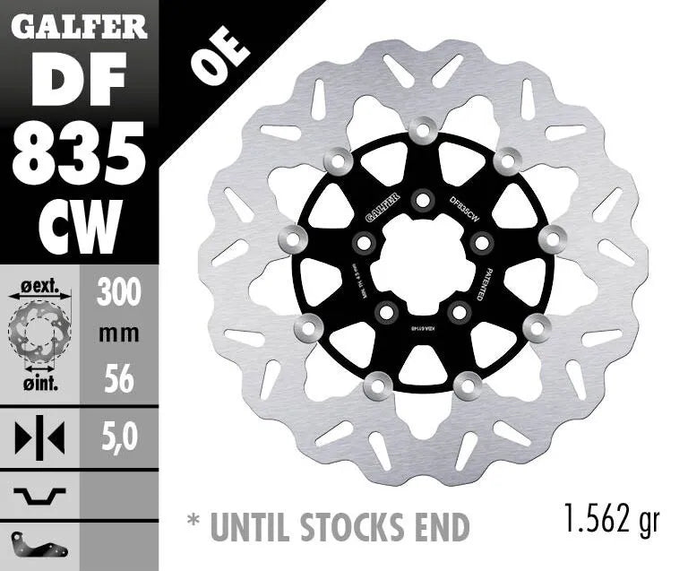 Galfer Wave Bremsscheibe Für Motorrad - Vorne