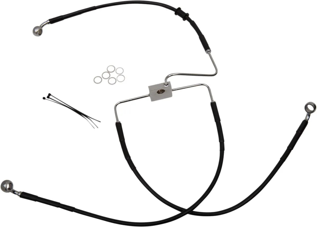 Drag Specialties Stainless Steel Brake Line Kit 29"