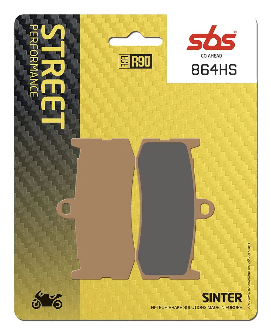 SBS HS Street Excel Sinter-Bremsbeläge vorne - Vorne