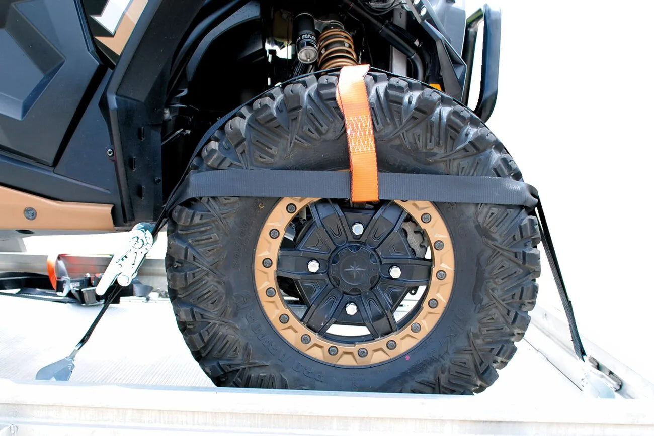 Moose Offroad Wheel Net Tie Downs For Utv Transport