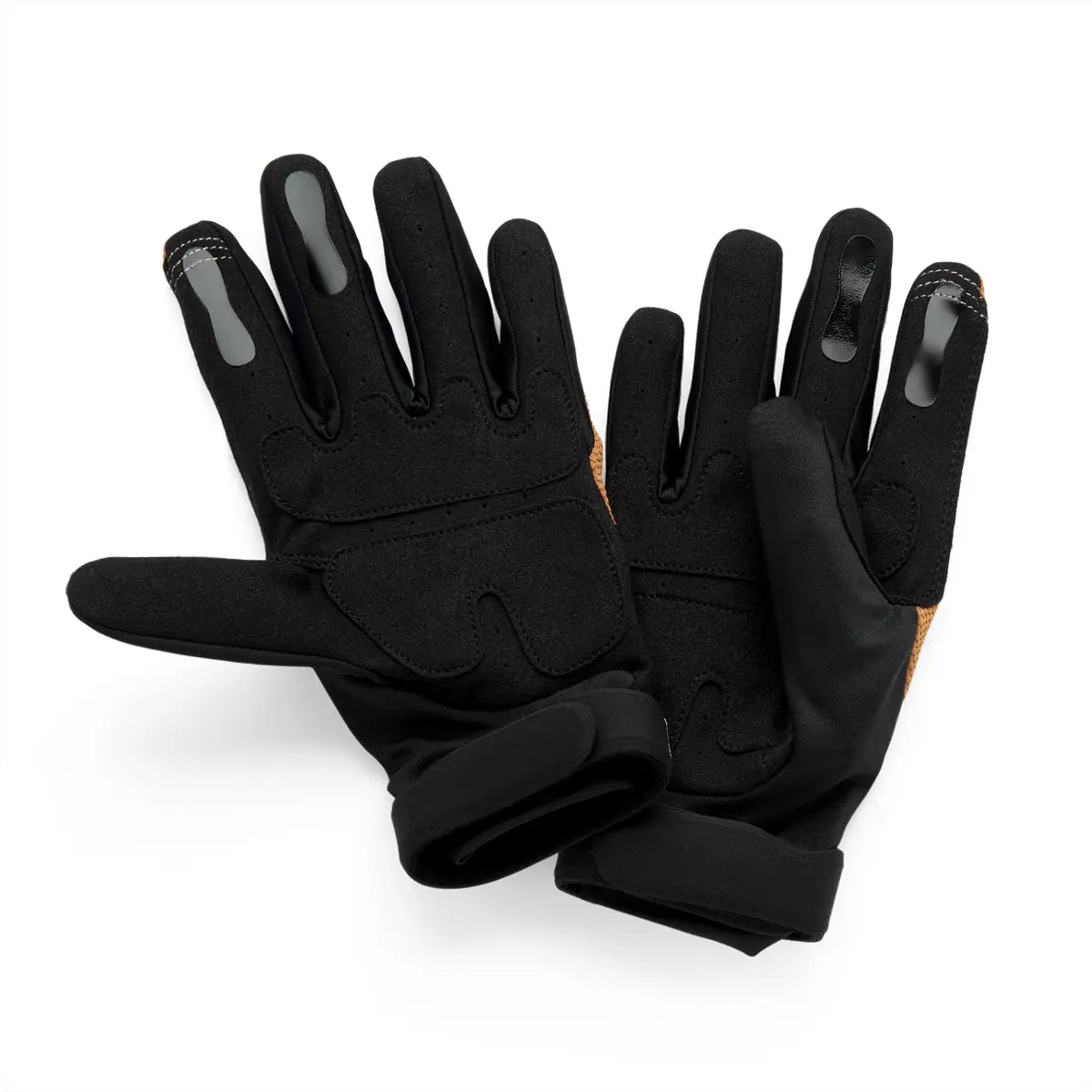100% Langdale Gloves - Black/Tan