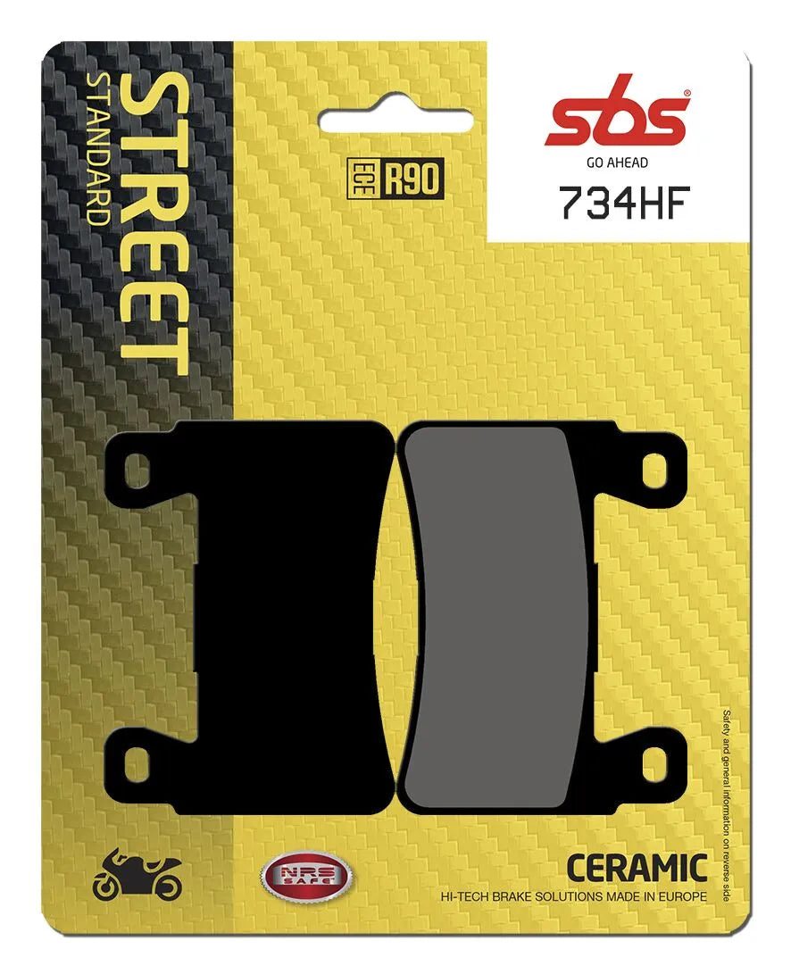 Sbs Hf Street Ceramic Brake Pads For Street & Cruising - Front