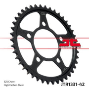 Jt Sprockets Rear Sprocket - Black Zinc 525-42t