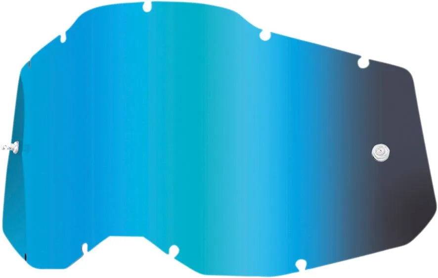 100% Accuri 2 Racecraft 2 Strata 2 Goggle Lens Mirror Blue
