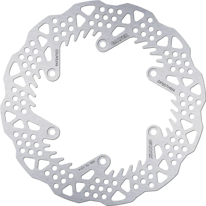 Galfer Shark Feste Bremsscheibe - Verbesserte Leistung - Hinten