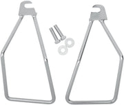 Drag Specialties Chrome Saddlebag Support Brackets