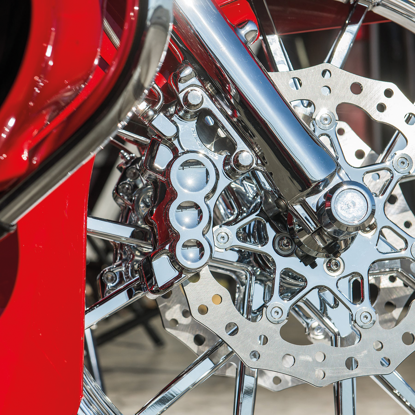 Arlen Ness Super Stopper 6-PISTON Brake Calipers