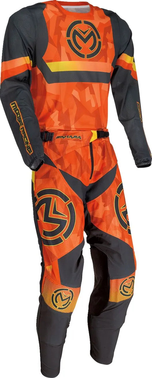 Moose Offroad Sahara Pants - Black/Gray/Orange