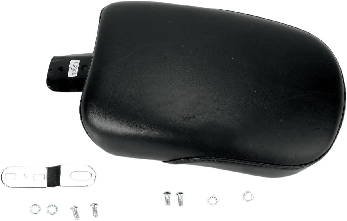 Le Pera Bare Bones Pillion Pad - Black Vinyl - For Harley Davidson