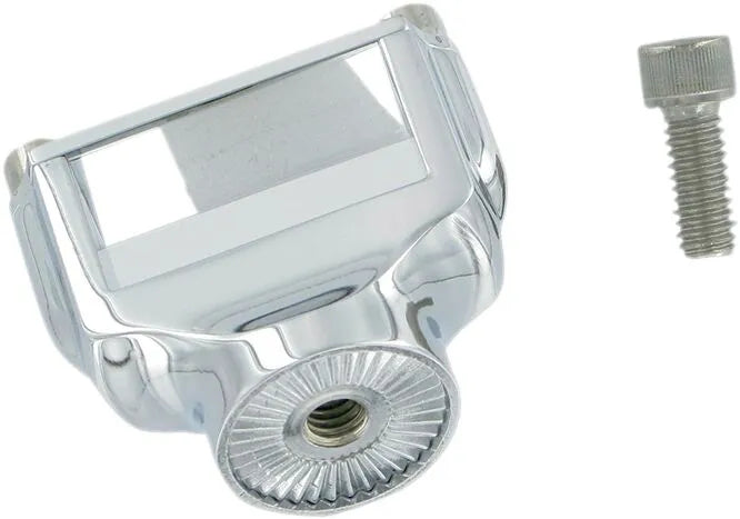 Kuryakyn Side-mount License Plate Mount Clamp - Chrome