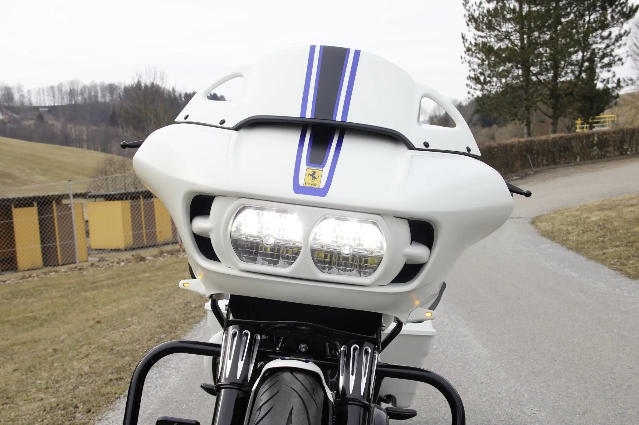 Cult Werk Headlight Mask - Black Abs