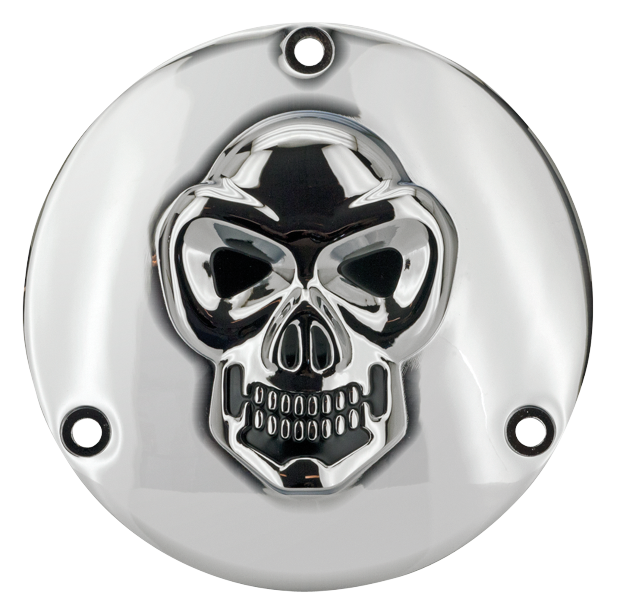 Zodiac Skulled Aluminum Derby Covers – Primary & Clutch