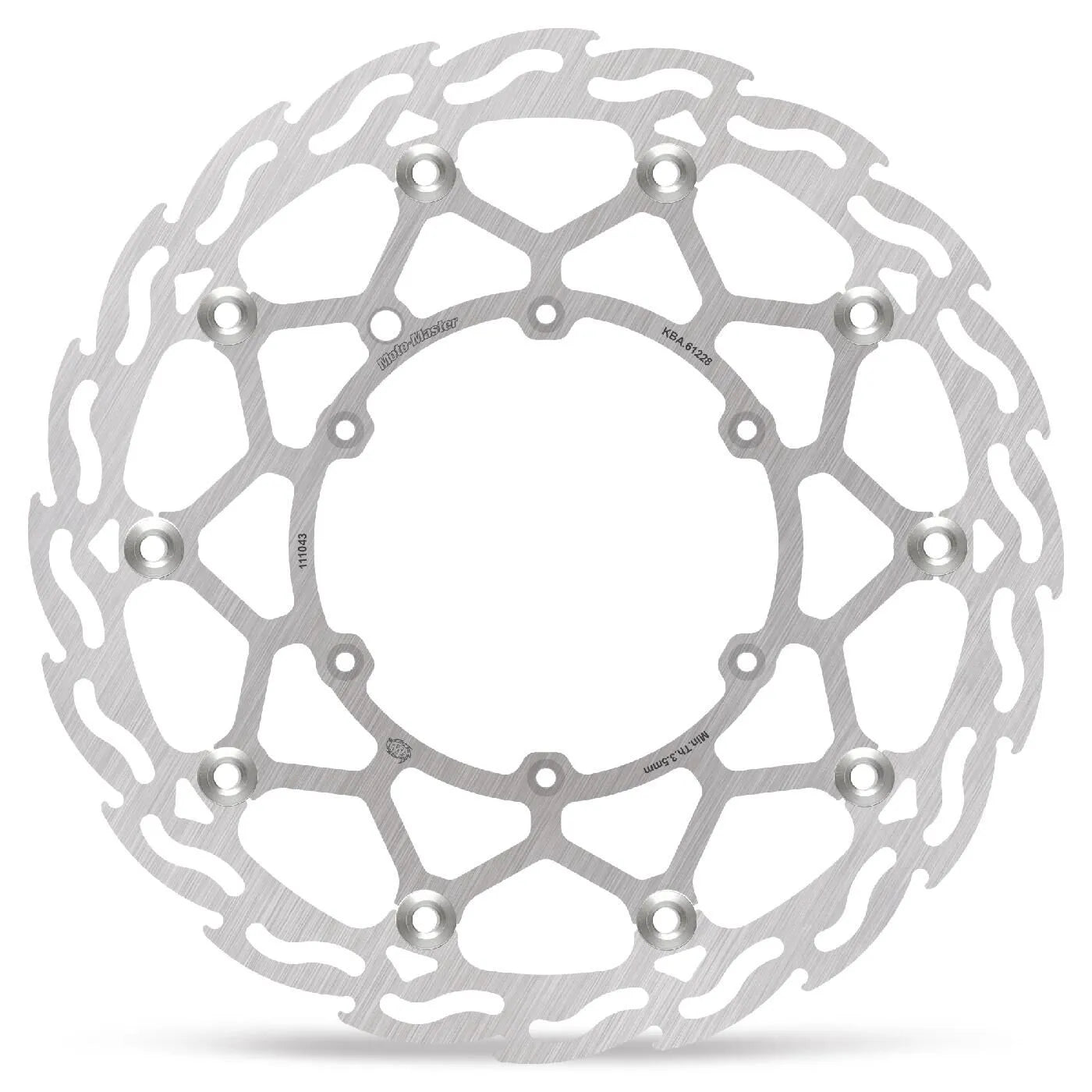 Moto-master Flame Series Supermoto Street Rotor 320mm - Front