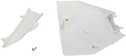 Ufo Front Number Plate For Motorcycle - White