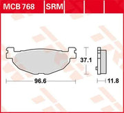 Trw Srm Series Sinter-Scooter-Bremsbeläge