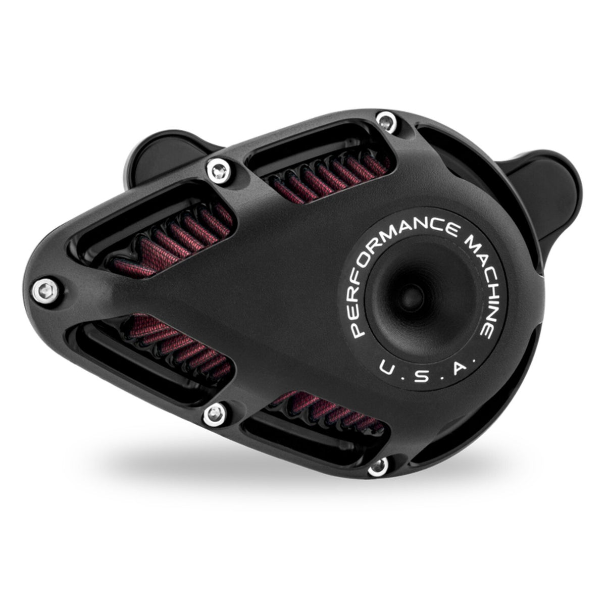 Performance Machine 'Jet' air cleaner kit - Black Ops