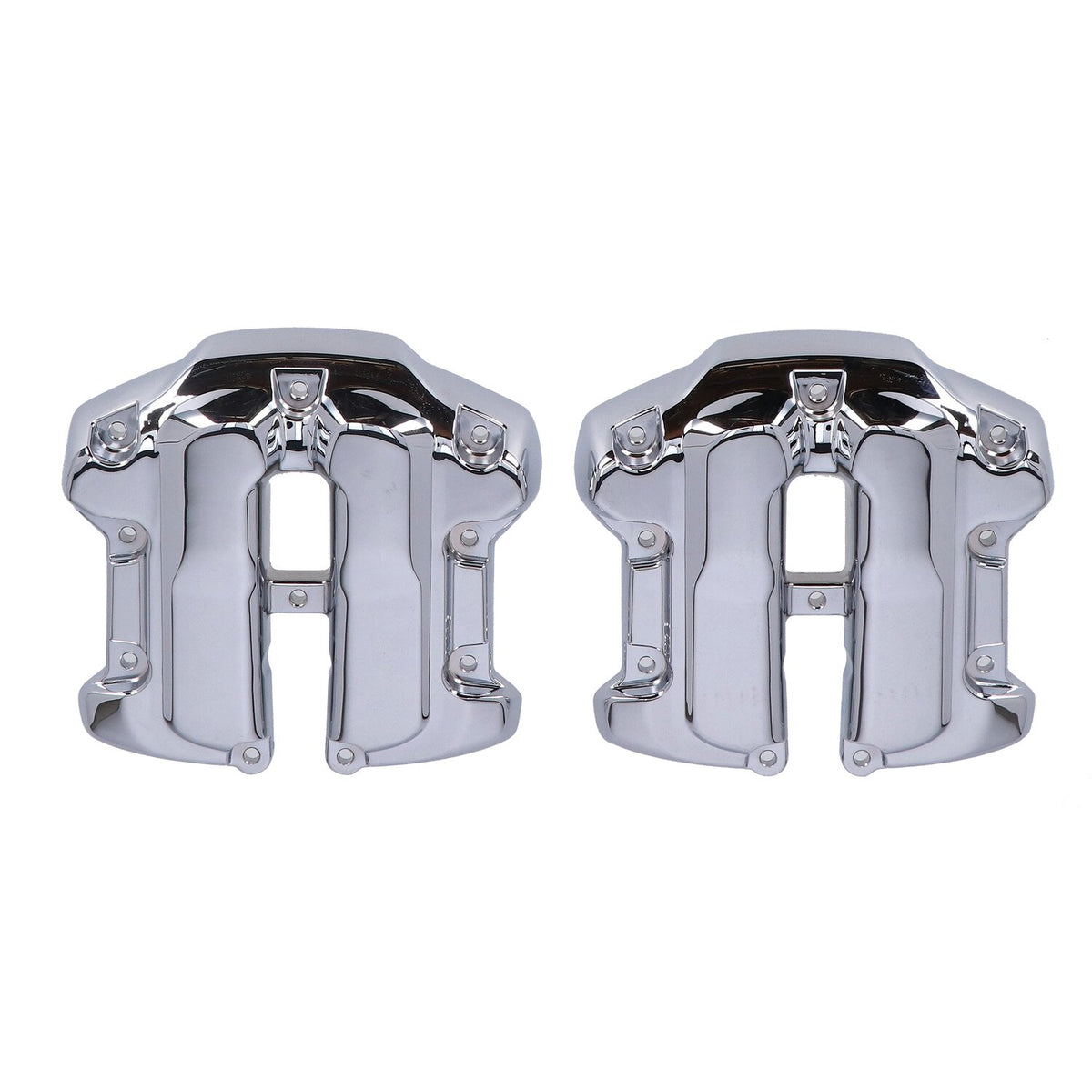 MCS M8 Rocker box cover set - Chrome