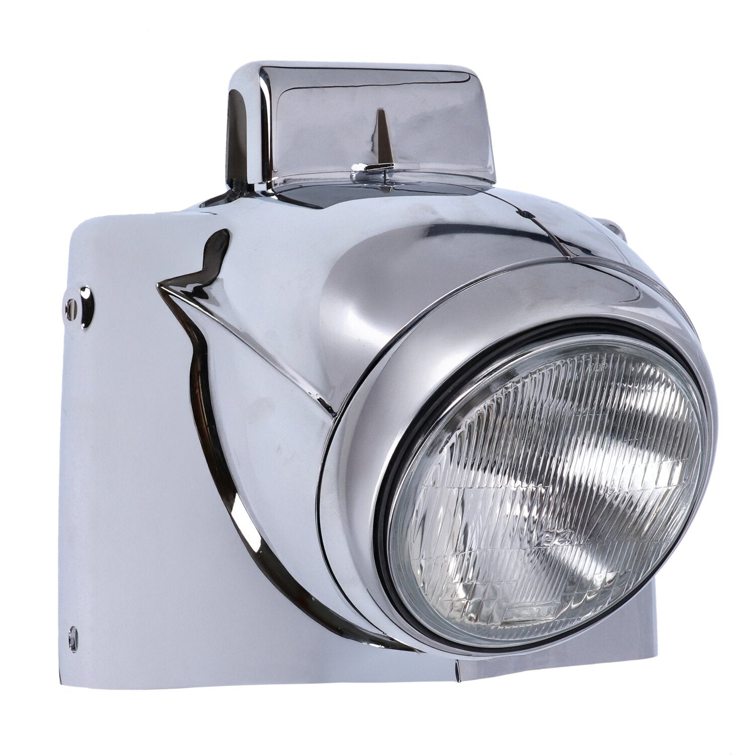 MCS Headlamp nacelle kit FLT/Touring - Chrome