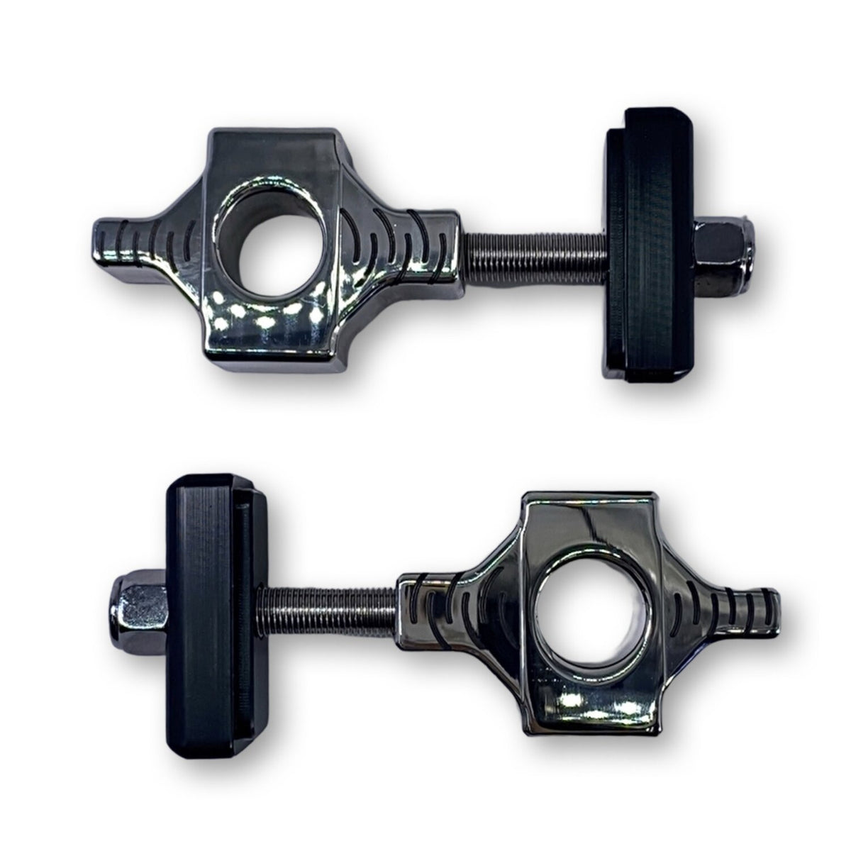 Bare Knuckle Performance axle adjuster kit - FXD logo